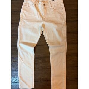 Resfeber Roma Collection Womens Skinny Jeans Cream Off White Size 4 NWT